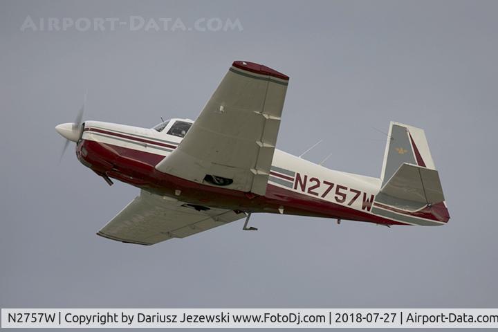 N2757W, 1966 Mooney M20E C/N 1049, Mooney M20E Chapparal  C/N 1049, N2757W