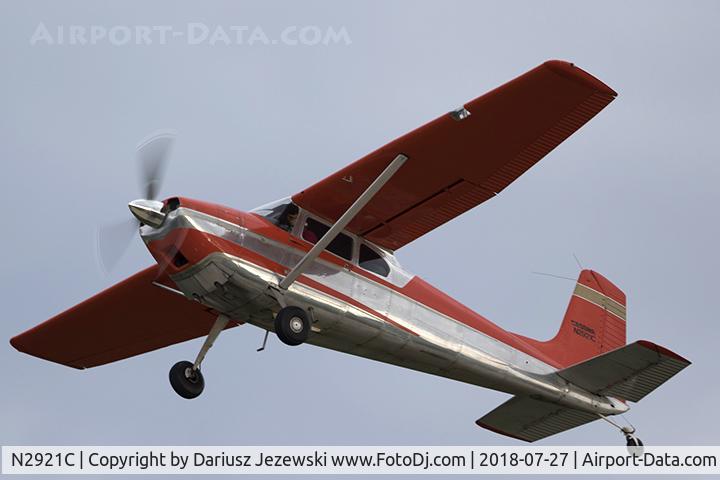 N2921C, Cessna 180 C/N 30821, Cessna 180 Skywagon  C/N 30821, N2921C