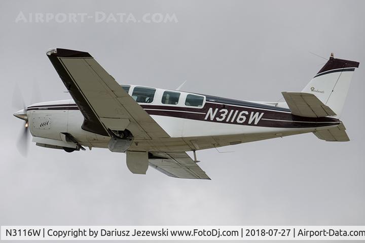 N3116W, 1973 Beech A36 Bonanza 36 C/N E-499, Beech A36 Bonanza 36  C/N E-499, N3116W