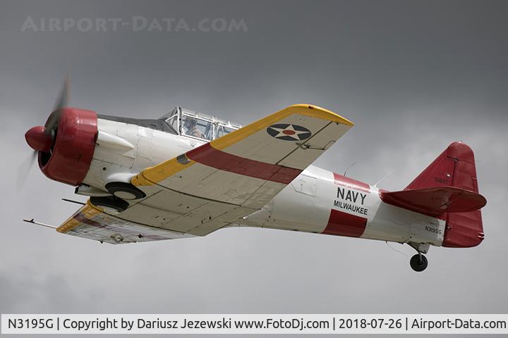 N3195G, North American SNJ-5 Texan Texan C/N 51697, North American SNJ-5 Texan  C/N 51697, N3195G