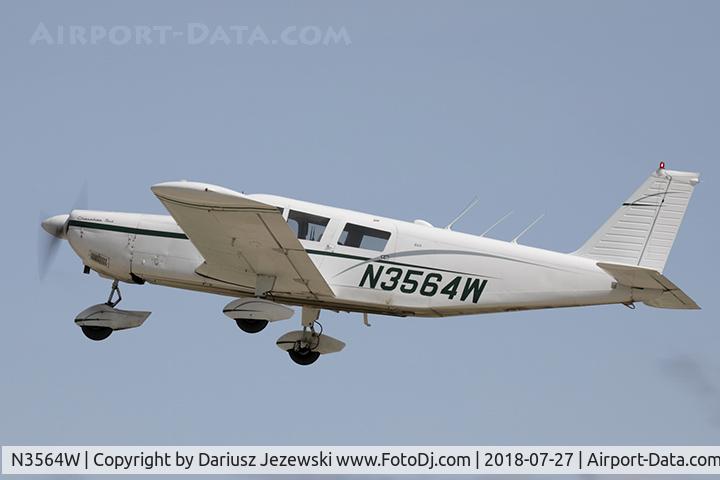 N3564W, 1966 Piper PA-32-260 Cherokee Six Cherokee Six C/N 32-454, Piper PA-32-260 Cherokee Six  C/N 32-454, N3564W