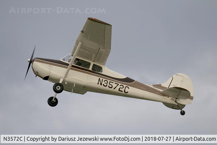 N3572C, 1954 Cessna 170B C/N 26616, Cessna 170B  C/N 26616, N3572C
