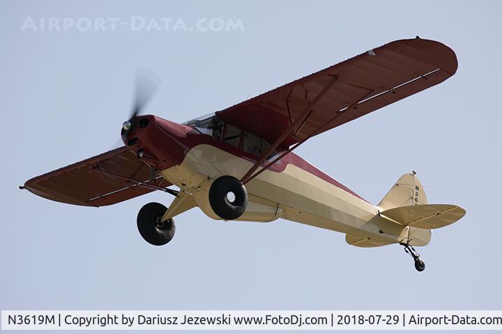 N3619M, 1947 Piper PA-12 Super Cruiser C/N 12-2517, Piper PA-12 Super Cruiser  C/N 12/01/2517, N3619M