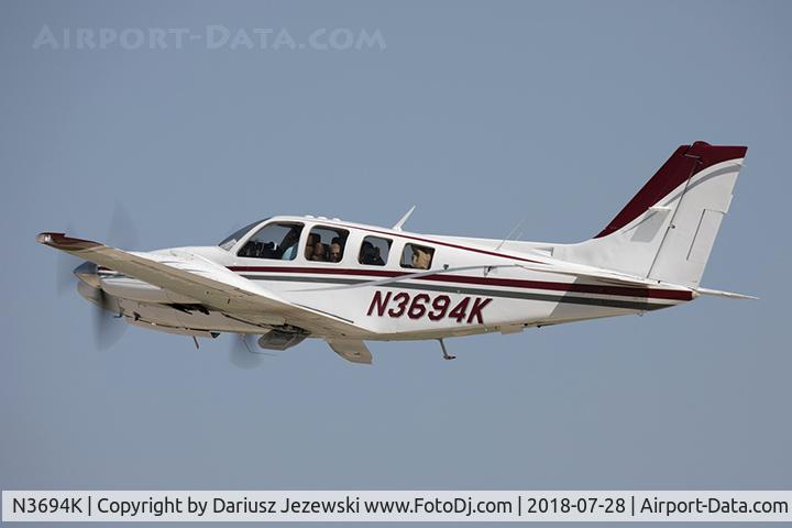 N3694K, 1980 Beech 58 Baron C/N TH-1177, Beech 58 Baron  C/N TH-1177, N3694K