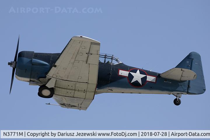 N3771M, North American SNJ-5C (AT-6D) Texan Texan C/N 88-17109, North American AT-6D Texan  C/N 88-17109, N3771M