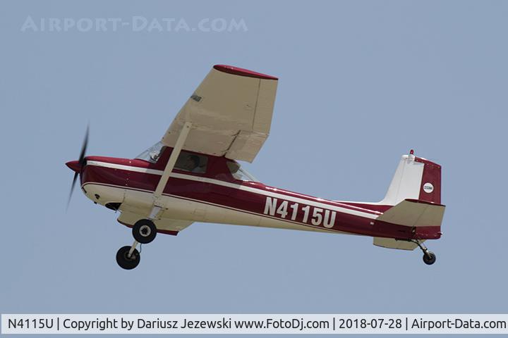 N4115U, 1963 Cessna 150D C/N 15060115, Cessna 150D  C/N 15060115, N4115U