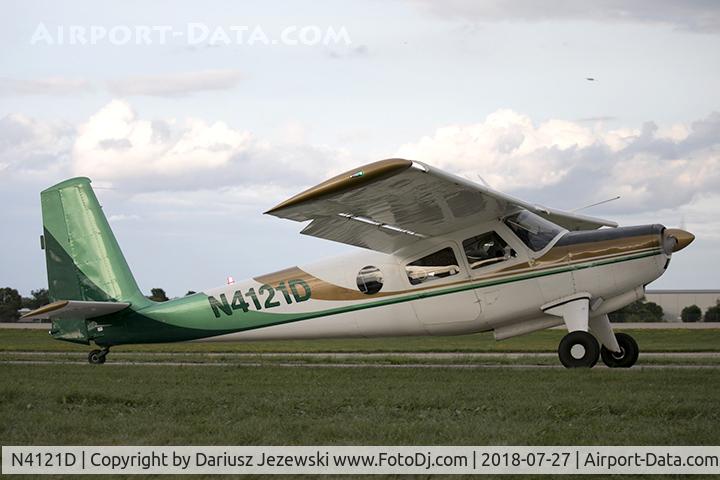N4121D, 1957 Helio H-391B Courier C/N 041, Helio H-391B Courier  C/N 41, N4121D