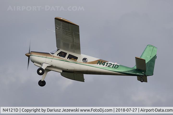 N4121D, 1957 Helio H-391B Courier C/N 041, Helio H-391B Courier  C/N 41, N4121D