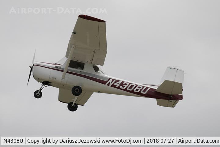 N4308U, 1964 Cessna 150D C/N 15060308, Cessna 150D  C/N 15060308, N4308U