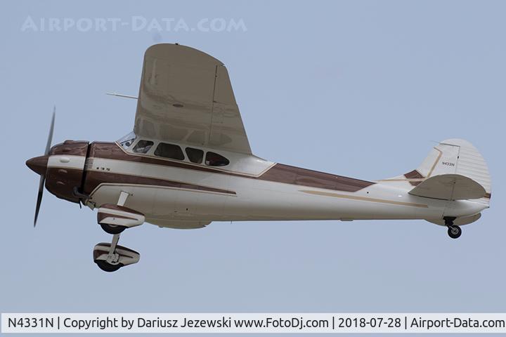 N4331N, 1947 Cessna 195 C/N 7078, Cessna 195 Businessliner  C/N 7078, N4331N