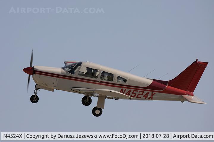 N4524X, 1975 Piper PA-28R-200 Cherokee Arrow C/N 28R-7635069, Piper PA-28R-200 Arrow II  C/N 28R-7635069, N4524X