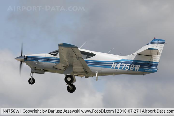 N4758W, 1976 Rockwell International 114 Commander C/N 14088, Rockwell International 114 Commander  C/N 14088, N4758W