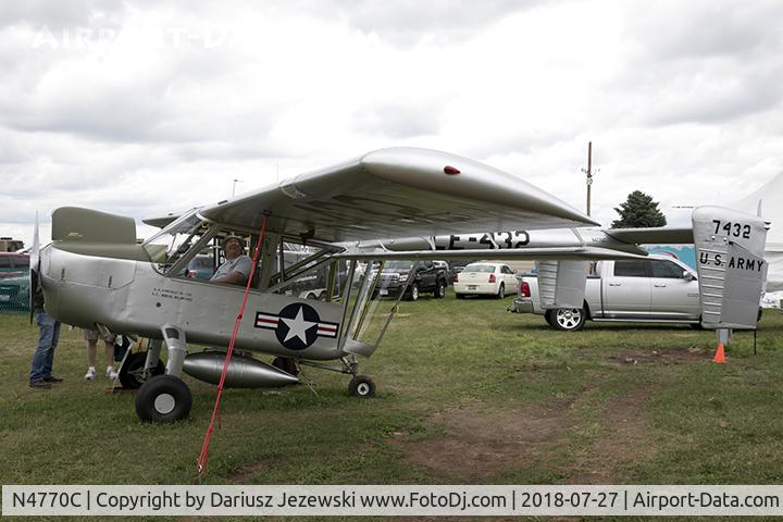 N4770C, 1949 Boeing YL-15 Scout C/N 47-0432 (20012), Boeing YL-15 Scout  C/N 47-432, N4770C