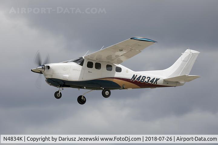 N4834K, 1979 Cessna P210N Pressurised Centurion C/N P21000340, Cessna P210N Pressurised Centurion  C/N P21000340, N4834K