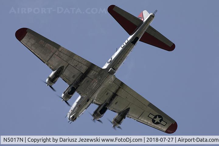 N5017N, 1944 Lockheed/Vega (Boeing) B-17G-105-VE Flying Fortress C/N 8649, Boeing B-17G Flying Fortress 