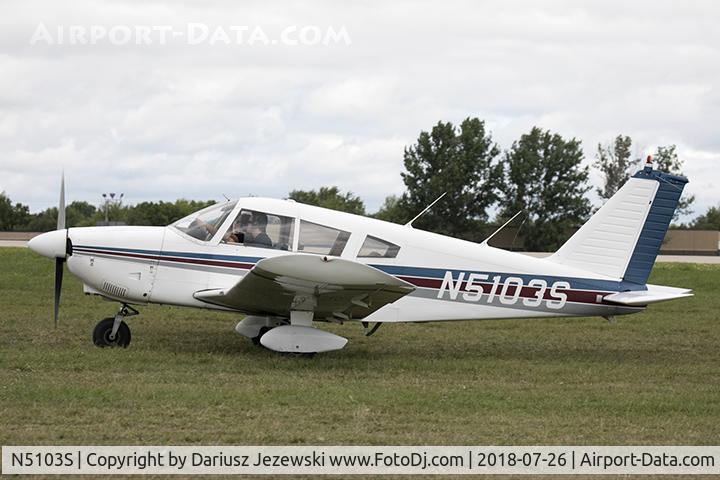 N5103S, 1971 Piper PA-28-180 Cherokee C/N 28-7105126, Piper PA-28-180 Cherokee  C/N 28-7105126, N5103S