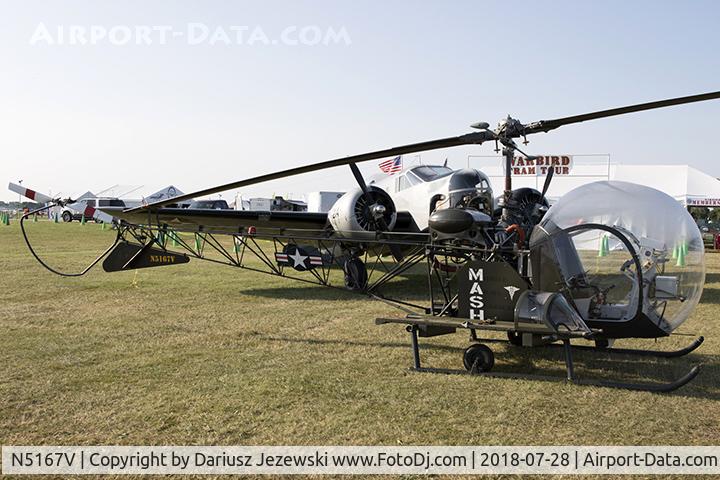 N5167V, 1949 Bell 47D-1 C/N 263, Bell 47D-1  C/N 263, N5167V