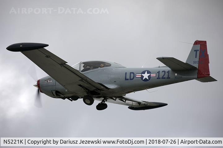 N5221K, 1950 Ryan Navion B C/N NAV-4-2121B, Ryan Navion B 