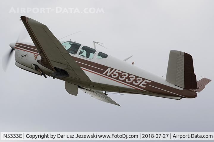 N5333E, 1959 Beech K35 Bonanza C/N D-5824, Beech K35 Bonanza  C/N D-5824, N5333E