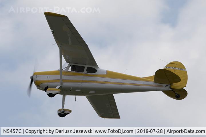 N5457C, 1950 Cessna 170 C/N 19491, Cessna 170  C/N 19491, N5457C
