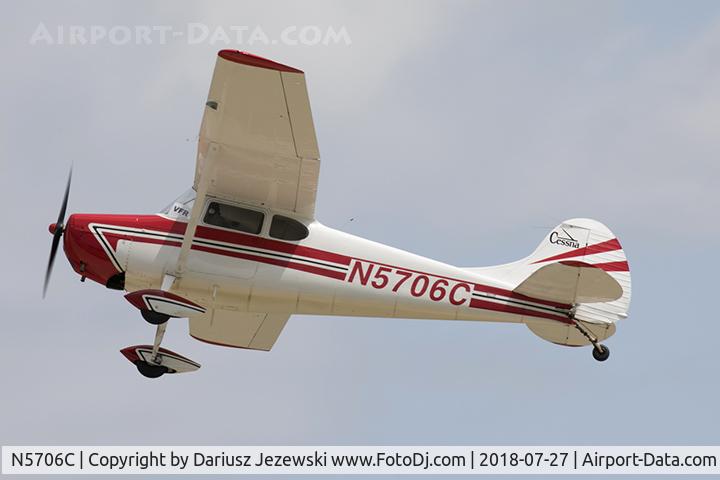 N5706C, 1950 Cessna 170A C/N 19660, Cessna 170A  C/N 19660, N5706C