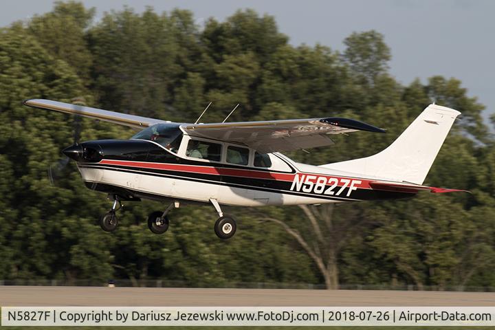 N5827F, 1966 Cessna 210G Centurion C/N 21058827, Cessna 210G Centurion  C/N 21058827, N5827F