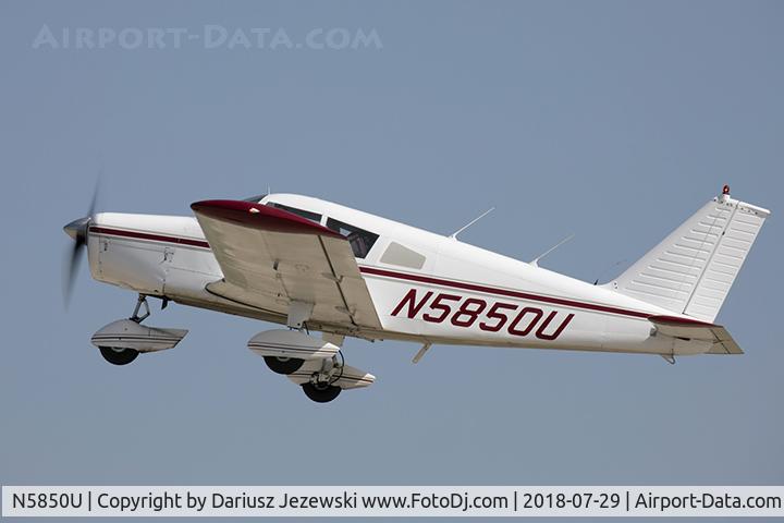 N5850U, 1970 Piper PA-28-140 Cherokee Cruiser C/N 28-26681, Piper PA-28-140 Cherokee Cruiser  C/N 28-26681, N5850U
