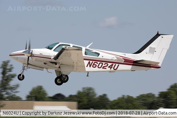 N6024U, 1979 Beech 95-B55 (T42A) Baron C/N TC-2210, Beech 95-B55 Baron (T42A)  C/N TC-2210, N6024U