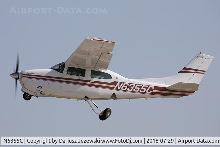 N6355C, 1980 Cessna T210N Turbo Centurion C/N 21063874, Cessna T210N Turbo Centurion  C/N 21063874, N6355C