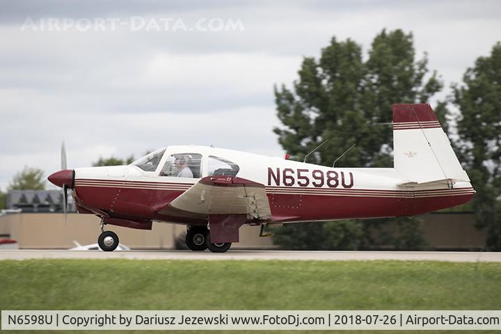 N6598U, 1962 Mooney M20C Ranger C/N 2380, Mooney M20C Ranger  C/N 2380, N6598U