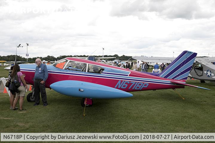 N6718P, 1960 Piper PA-24 Comanche C/N 24-1844, Piper PA-24 Comanche  C/N 24-1844, N6718P