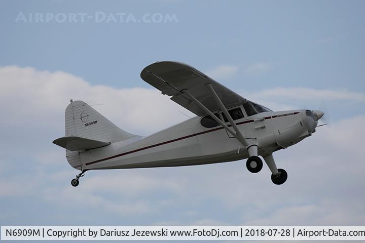 N6909M, 1948 Universal Stinson 108-3 C/N 108-4909, Stinson 108-3  C/N 108-4909, N6909M