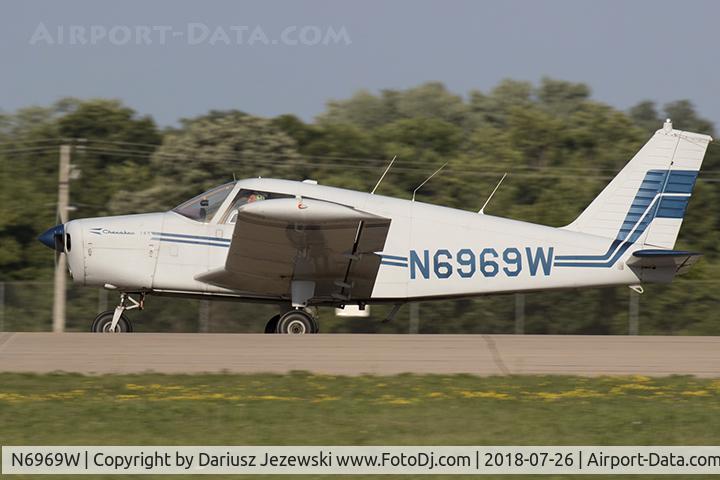 N6969W, 1965 Piper PA-28-140 C/N 28-21166, Piper PA-28-140 Cherokee Cruiser  C/N 28-21166, N6969W
