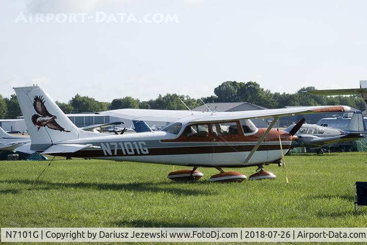 N7101G, 1969 Cessna 172K Skyhawk C/N 17258801, Cessna 172K Skyhawk  C/N 17258801, N7101G
