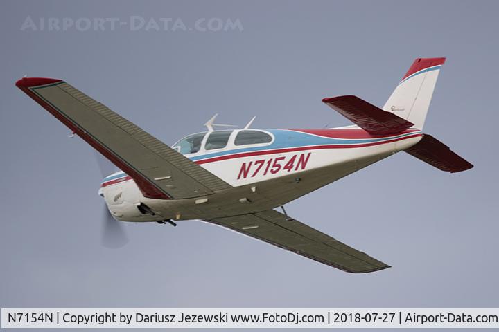 N7154N, 1968 Beech E33 Bonanza C/N CD-1149, Beech E33 Bonanza  C/N CD-1149, N7154N