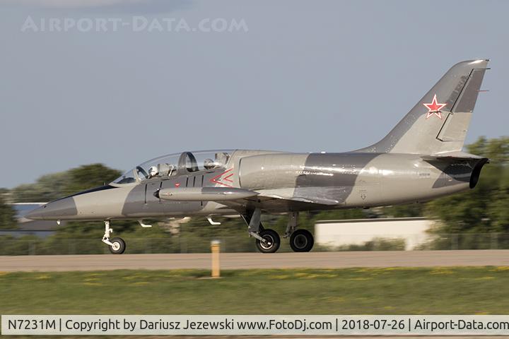 N7231M, 1976 Aero L-39 Albatros C/N 630642, Aero Vodochody L-39 Albatros  C/N 630642, N7231M