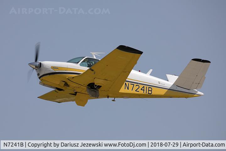 N7241B, 1958 Beech J35 Bonanza C/N D-5597, Beech J35  Bonanza  C/N D-5597, N7241B