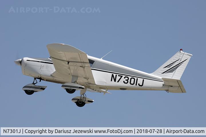 N7301J, 1968 Piper PA-28-140 C/N 28-24596, Piper PA-28-140 Cherokee Cruiser  C/N 28-24596, N7301J