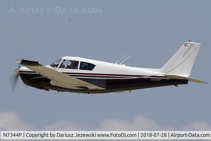 N7344P, 1961 Piper PA-24-250 Comanche C/N 24-2522, Piper PA-24-250 Comanche  C/N 24-2522, N7344P