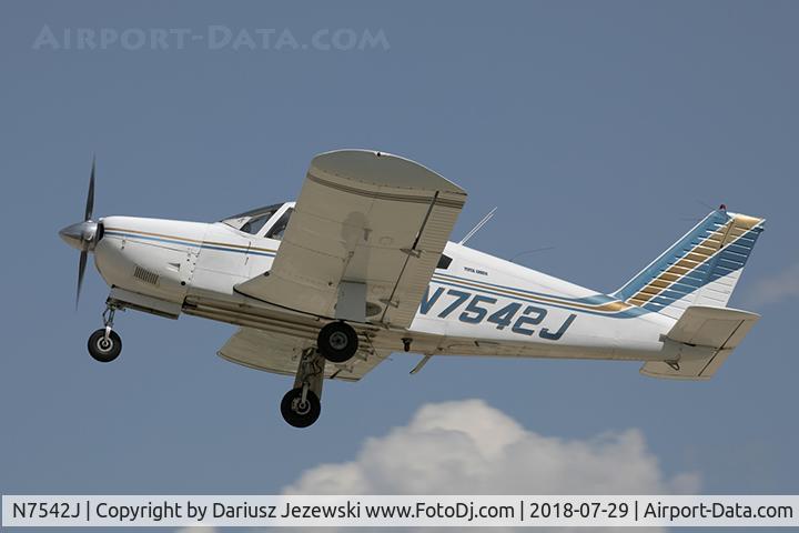 N7542J, 1968 Piper PA-28R-180 Cherokee Arrow C/N 28R-30915, Piper PA-28R-180 Cherokee Arrow  C/N 28R-30915, N7542J