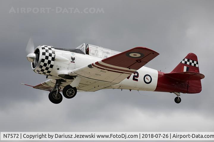 N7572, 1941 North American AT-6D Texan C/N 41-34018, North American AT-6D Texan  C/N 41-34018, N7572