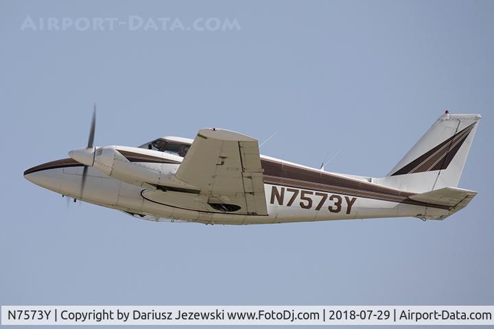 N7573Y, 1964 Piper PA-30 Twin Comanche Twin Comanche C/N 30-638, Piper PA-30 Twin Comanche  C/N 30-638, N7573Y