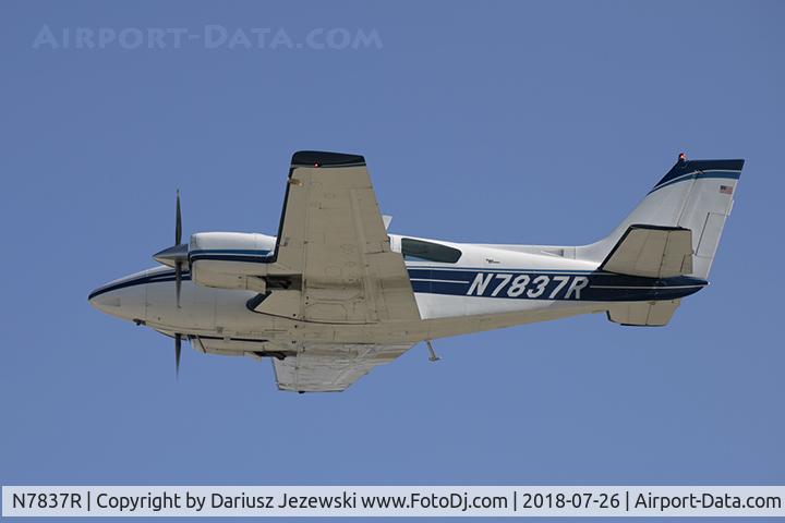 N7837R, 1969 Beech D55 Baron C/N TE-675, Beech D55 Baron  C/N TE-675, N7837R