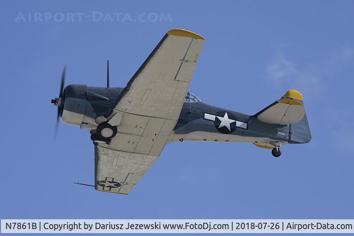 N7861B, 1959 North American SNJ-5 Texan C/N 43736, North American SNJ-5 Texan  C/N 43736, N7861B