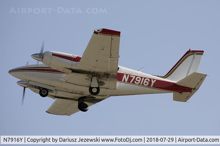 N7916Y, 1966 Piper PA-30 Twin Comanche C/N 30-1006, Piper PA-30 Twin Comanche  C/N 30-1006, N7916Y