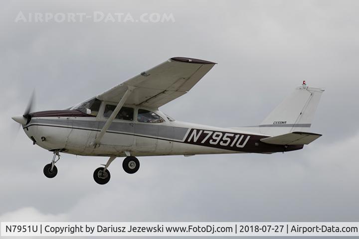 N7951U, 1964 Cessna 172F C/N 17251951, Cessna 172F Skyhawk  C/N 17251951, N7951U