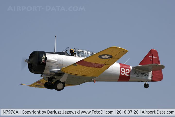 N7976A, 1959 North American AT-6F Texan C/N 121-43192, North American AT-6F Texan  C/N 121-43192, N7976A