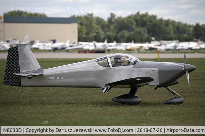 N8030D, 2004 Vans RV-6A C/N 22660, Vans RV-6A  C/N 22660, N8030D