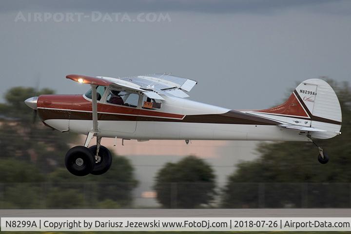 N8299A, 1952 Cessna 170B C/N 25151, Cessna 170B  C/N 25151, N8299A
