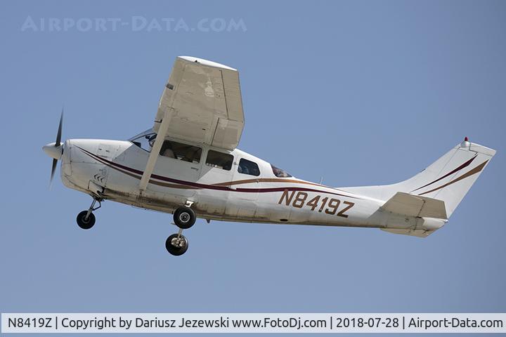 N8419Z, 1963 Cessna 210-5(205) C/N 205-0419, Cessna 210-5 Centurion  C/N 205-0419, N8419Z